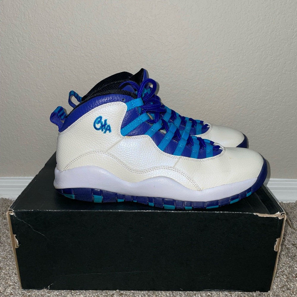 Jordan 10 Retro Purple Turquoise Mens Size 9.5 | Original Box